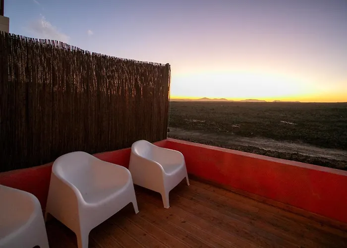 Casa Calderon Hondo, Design, Views And Poll Lajares Σπίτι διακοπών